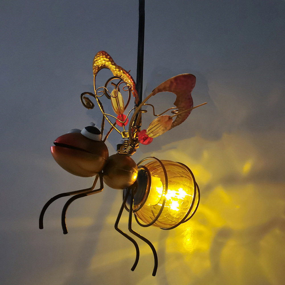 Lighting Bug Decor - Abelhas de suspensão movidas a energia