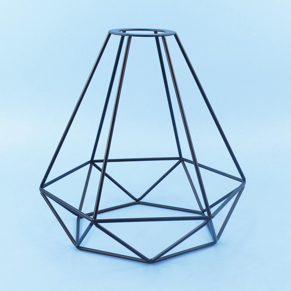 Geometric Lamp Shade - Cúpula de Lâmpada Retro em Metal,