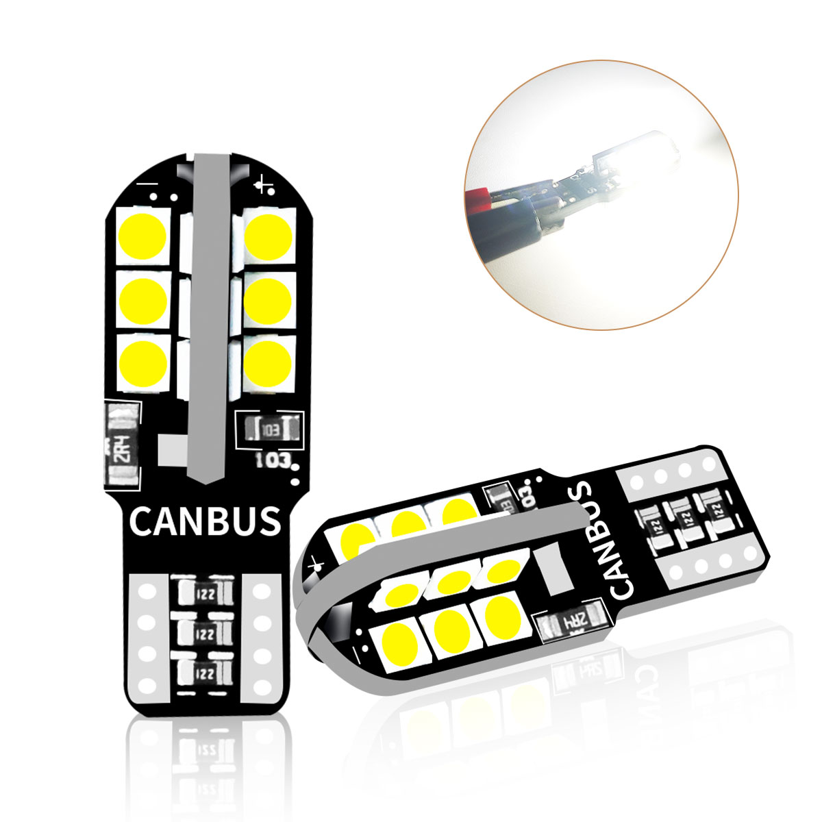 Colour Changing Bulb - Lâmpadas de Sinalização Automotivas W5W WY5W