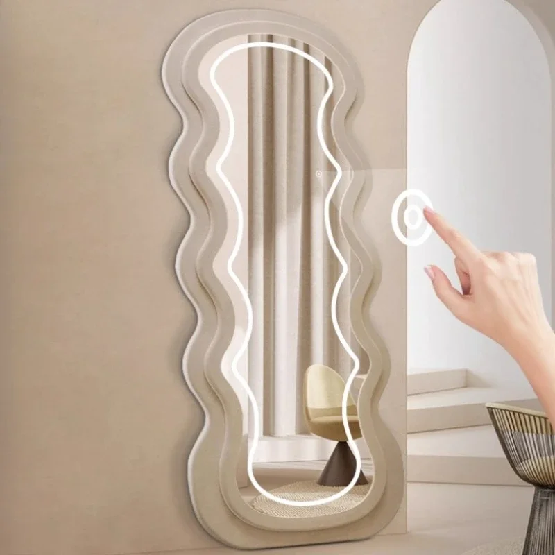 Decor Lighting Floor Lamps - Espelho de Chão Grande Moderno de