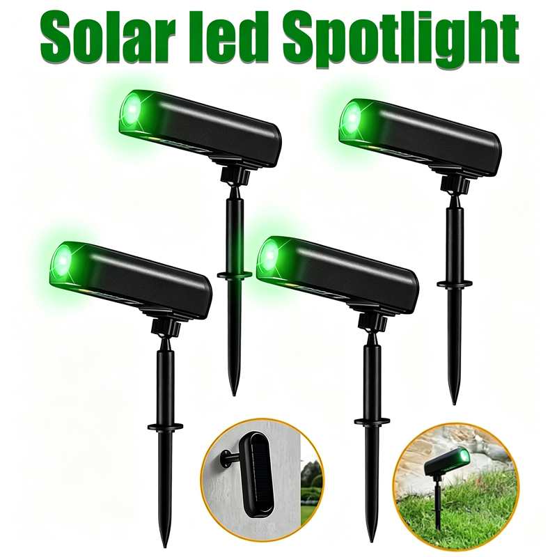 Decor Lighting Floor Lamps - 1-4 Peças de Luminária Solar de