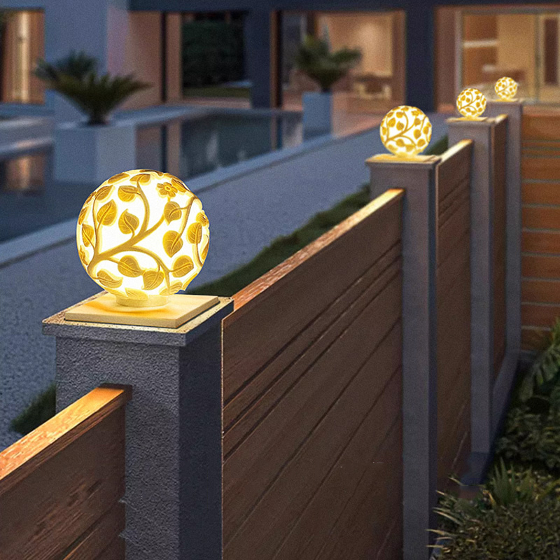 Decor Lighting Floor Lamps - Luzes de coluna para exterior, luzes