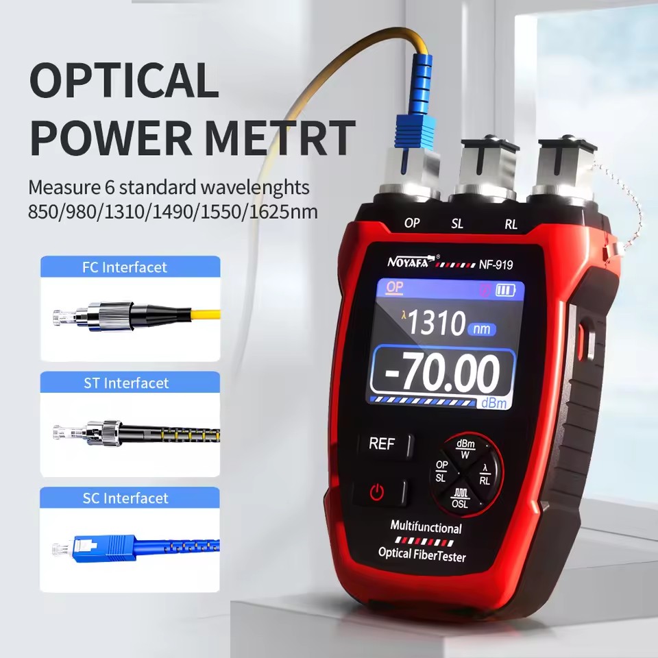 Lighting Visual - Medidor de Potência Óptica Noyafa NF-919