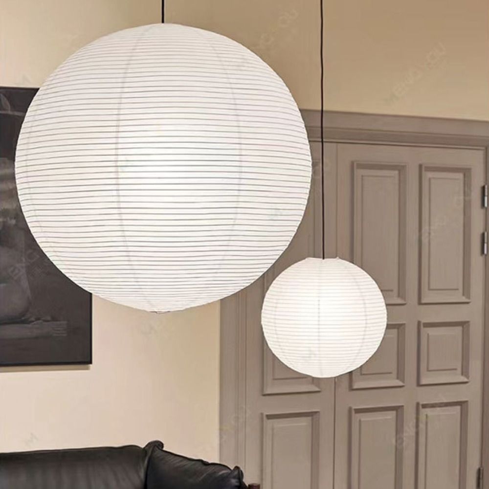 Geometric Lamp Shade - Abajur de Papel Redondo Moderno para