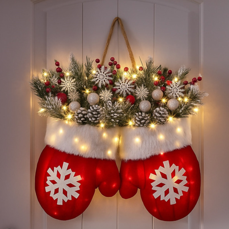 Guirlanda de Natal Iluminada c - Outdoor Lighting Wedding Decor avaliação e preço