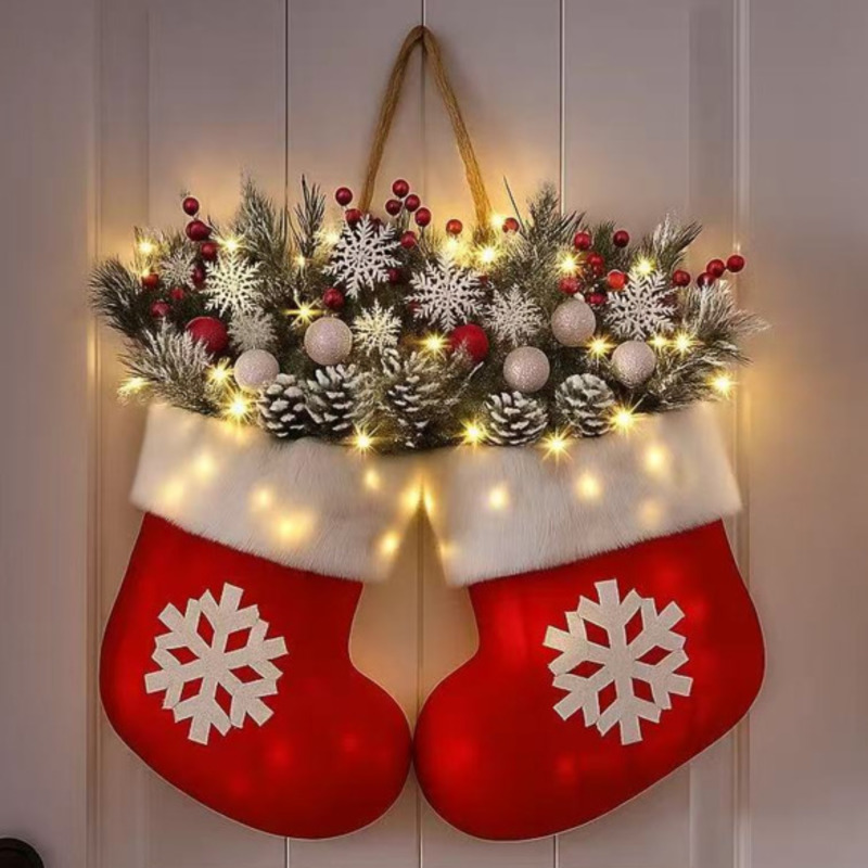 Guirlanda de Natal Iluminada c - Outdoor Lighting Wedding Decor avaliação e preço