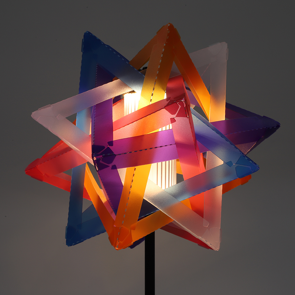 Luz de acampamento ao ar livre - Geometric Lamp Shade avaliação e preço