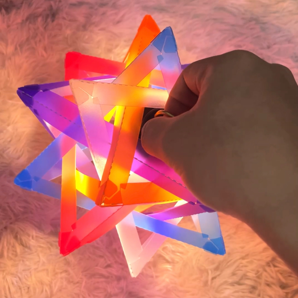 Luz de acampamento ao ar livre - Geometric Lamp Shade avaliação e preço
