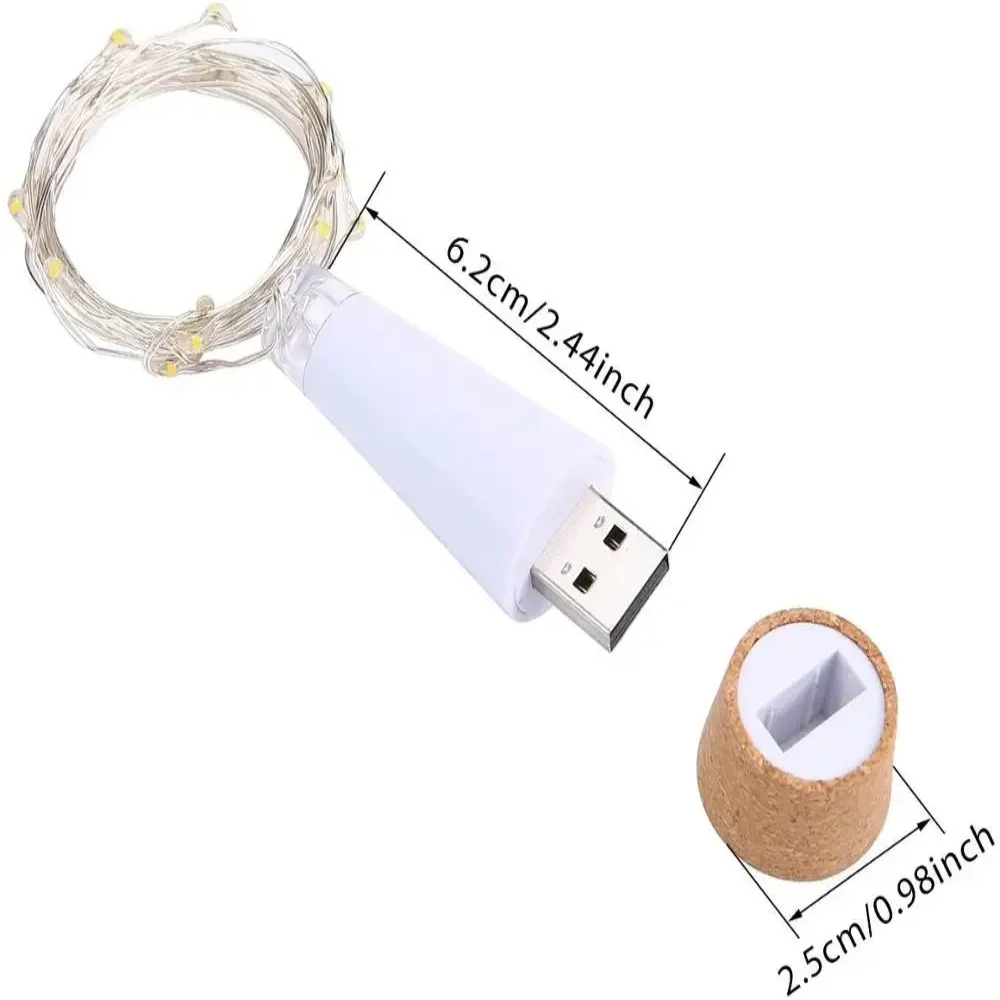20 leds garrafa de cortiça luz - Decor Lighting Cork avaliação e preço