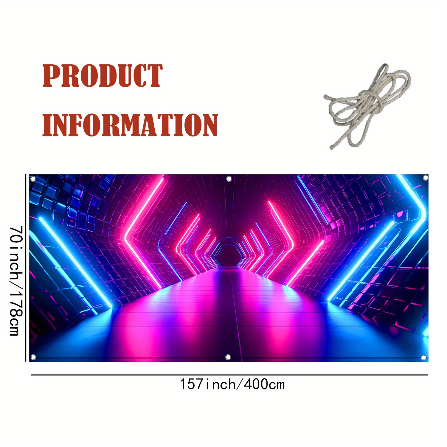 1 pc criativo futuro túnel do  - Outdoor Lighting Wedding Decor avaliação e preço