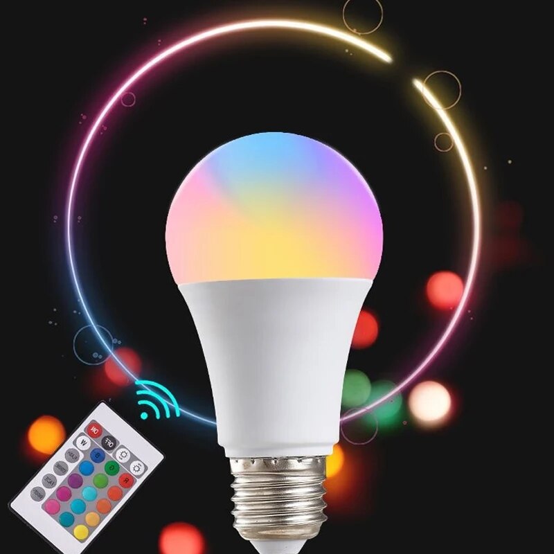 16 cores rgb lâmpada led multi - Colour Changing Bulb avaliação e preço