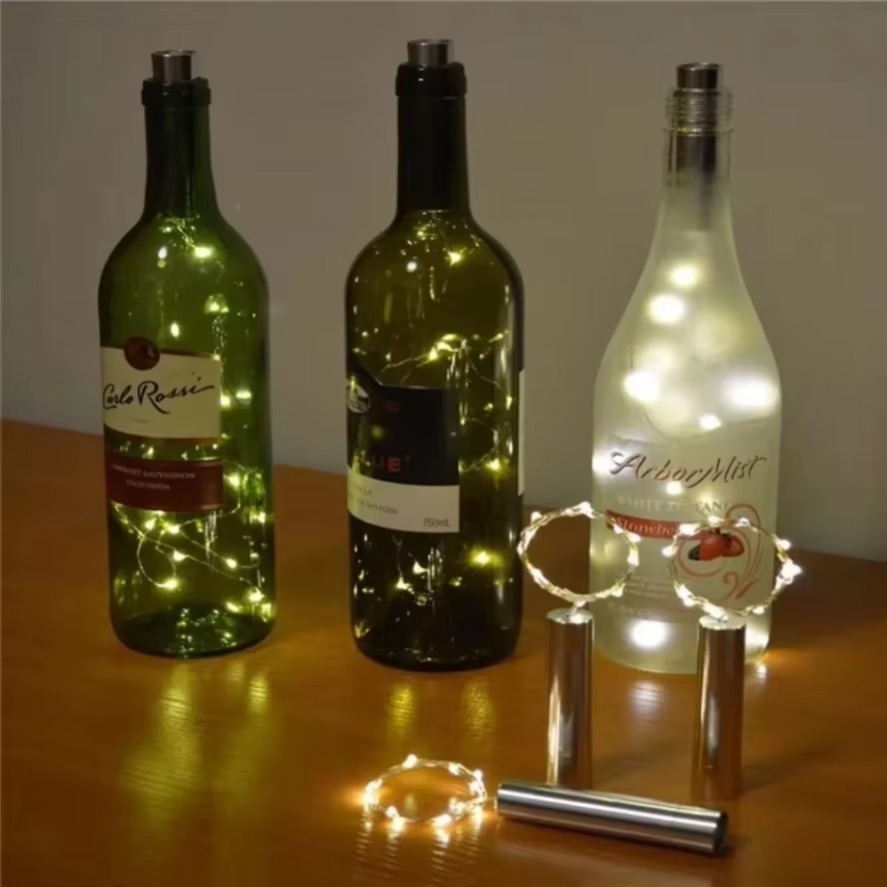 Garrafa de vinho led cortiça l - Decor Lighting Cork avaliação e preço