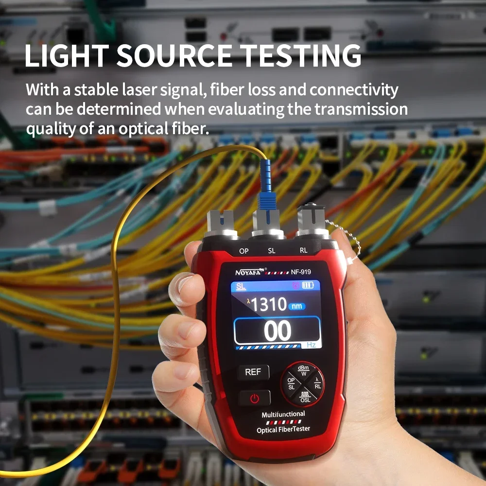Noyafa testador de fibra óptic - Lighting Visual avaliação e preço