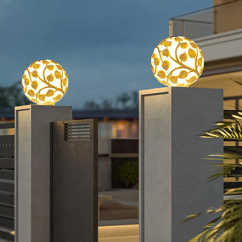 Luzes de coluna para exterior, - Decor Lighting Floor Lamps avaliação e preço