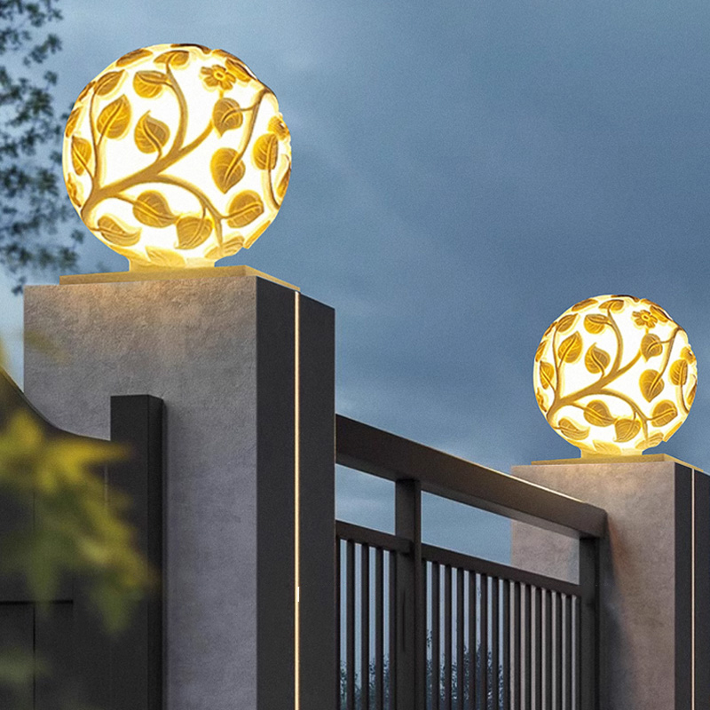 Luzes de coluna para exterior, - Decor Lighting Floor Lamps avaliação e preço