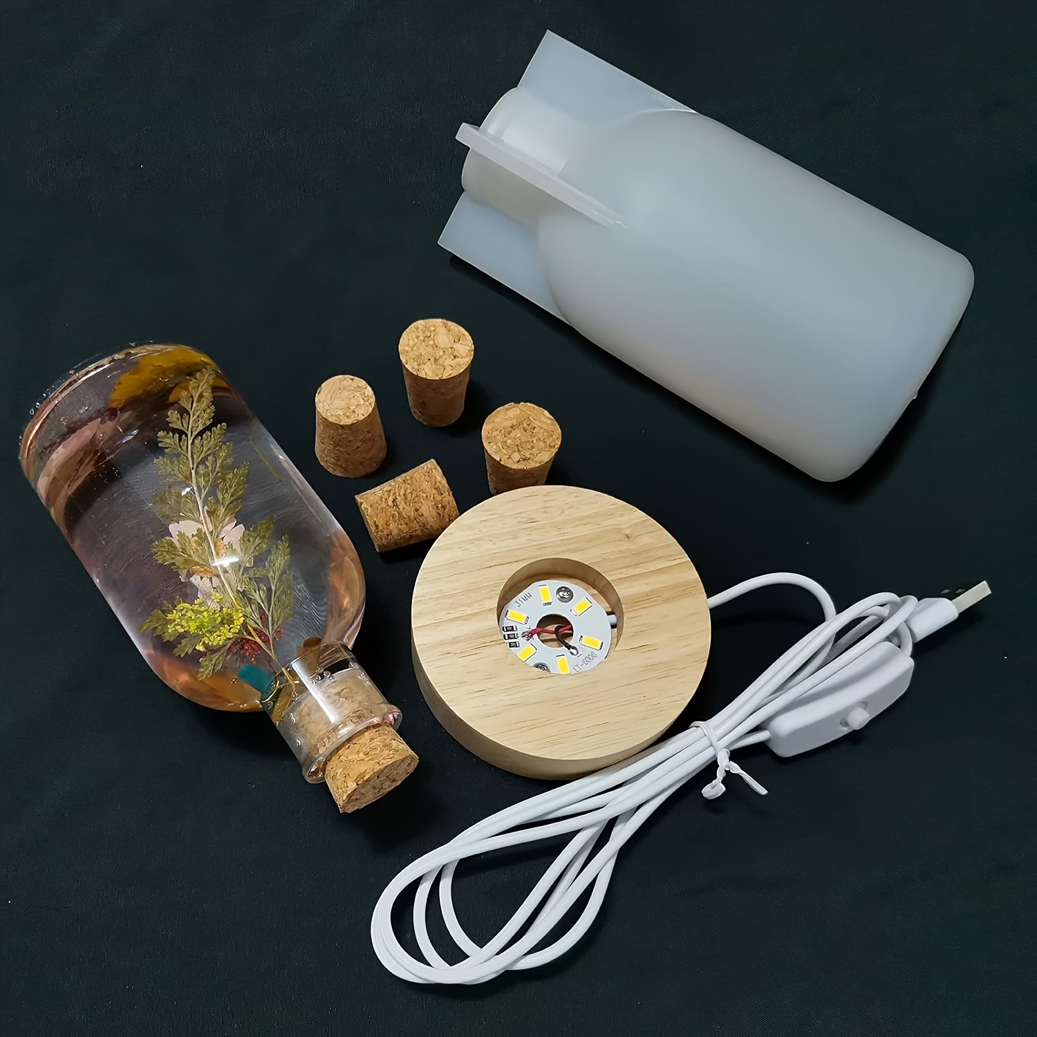Conjunto de moldes de resina p - Decor Lighting Cork avaliação e preço