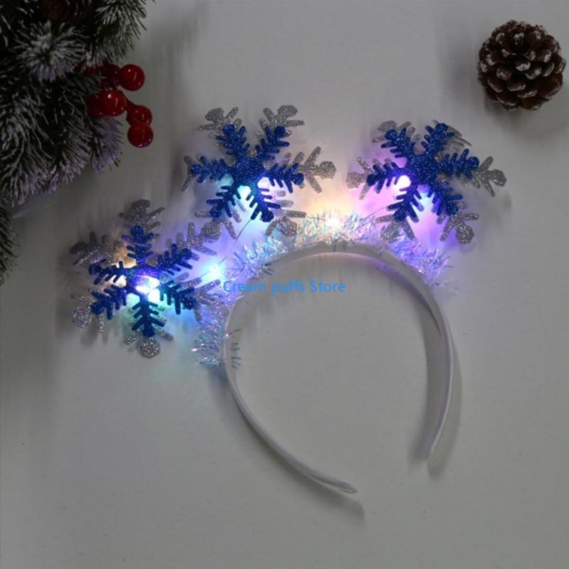 50le floco neve acender bandan - Lighting Decor Photos avaliação e preço