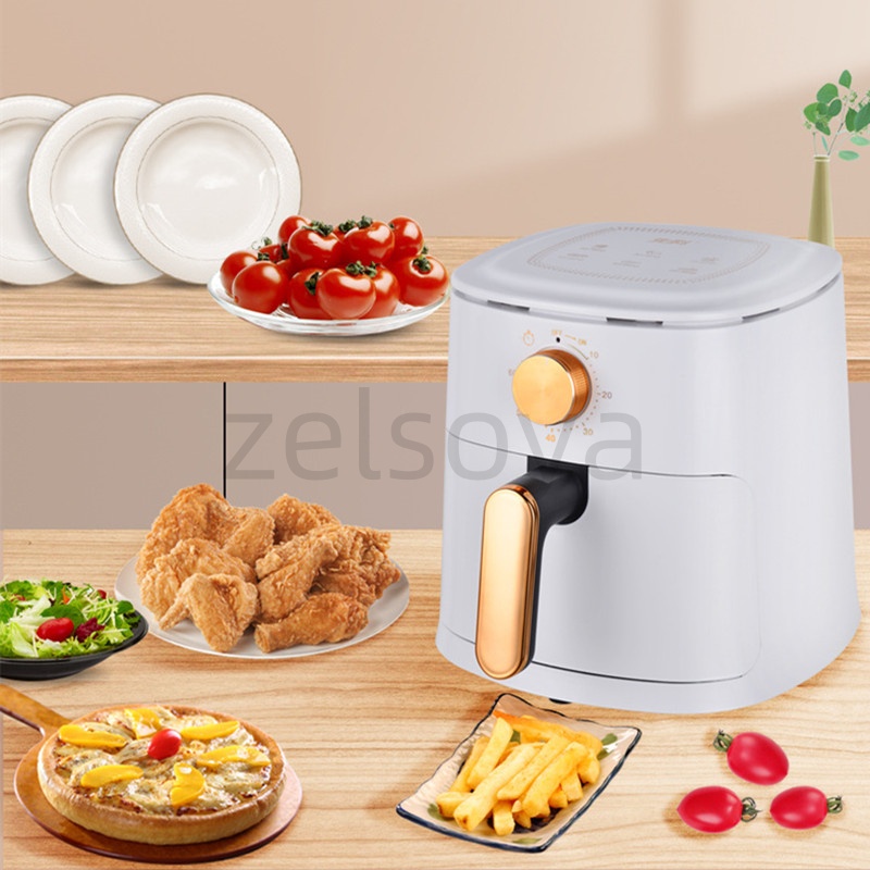 Fritadeira a ar doméstica nova - Lighting Visual avaliação e preço