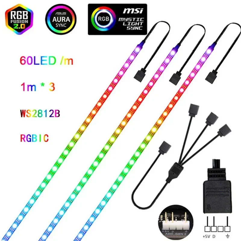 Fita de LED para PC WS2812b AR - Decor Lighting Address avaliação e preço