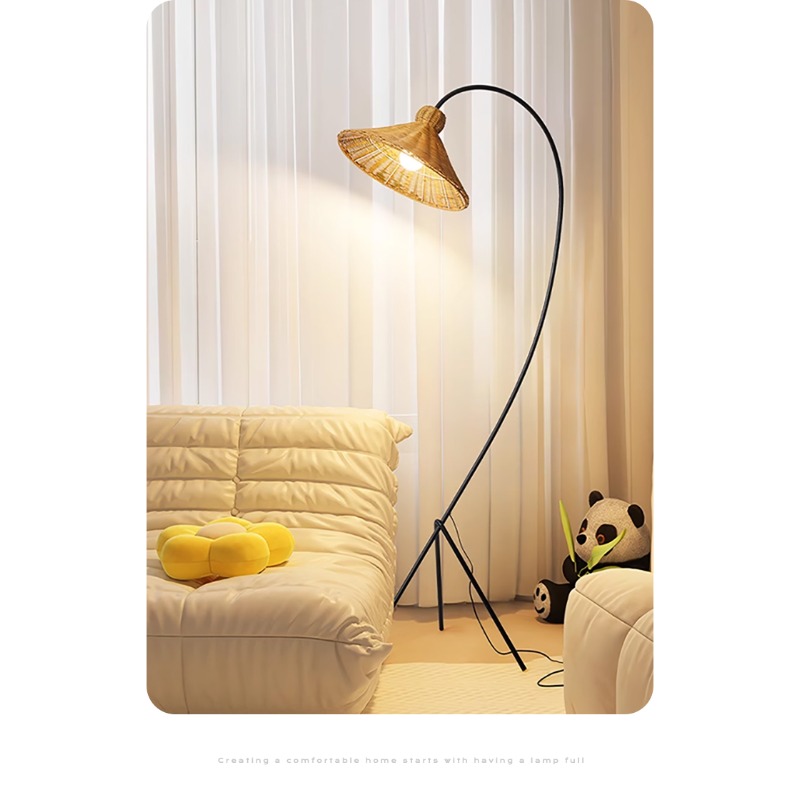 Meados do século rattan lâmpad - Lighting Home Decor Items avaliação e preço
