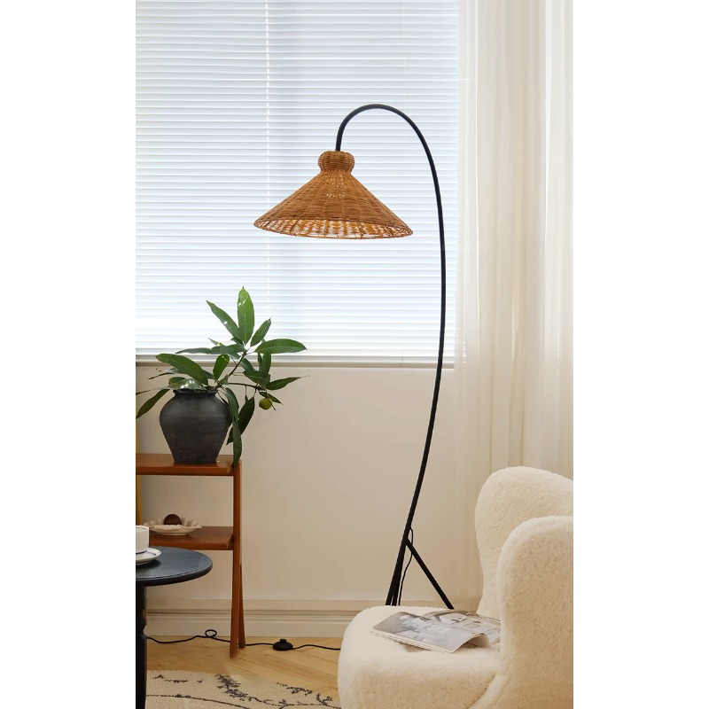Meados do século rattan lâmpad - Lighting Home Decor Items avaliação e preço