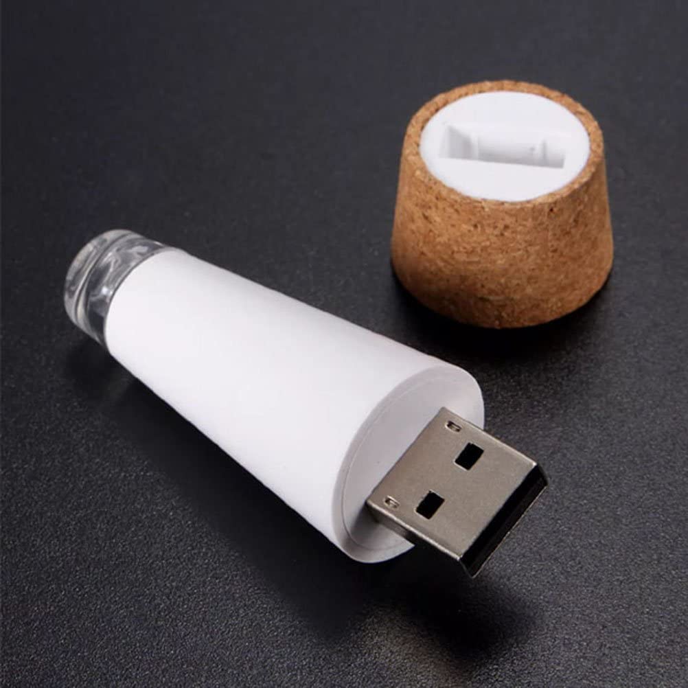 Usb recarregável garrafa luzes - Decor Lighting Cork avaliação e preço