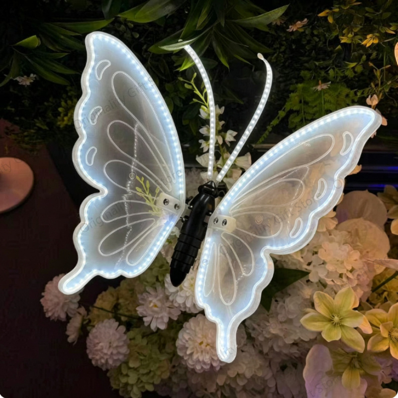 Luzes LED de Borboletas Dinâmi - Outdoor Lighting Wedding Decor avaliação e preço