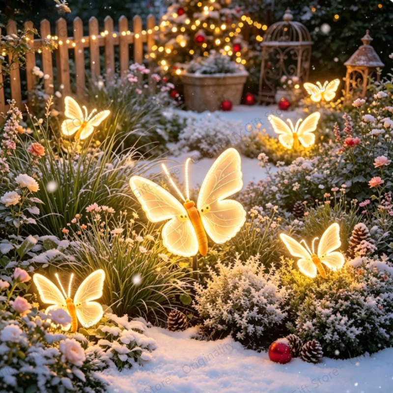 Luzes LED de Borboletas Dinâmi - Outdoor Lighting Wedding Decor avaliação e preço