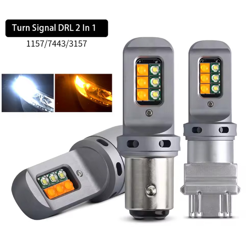 Lâmpadas led t25 3157 t20 7443 - Colour Changing Bulb avaliação e preço
